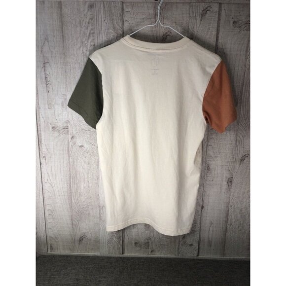 Men's Original Use Beige Short Sleeves T Shirt Size XS Extra Small. G32 - Picture 3 of 5